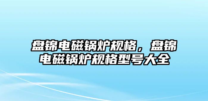 盤錦電磁鍋爐規(guī)格，盤錦電磁鍋爐規(guī)格型號大全