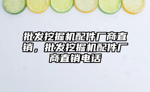 批發(fā)挖掘機配件廠商直銷，批發(fā)挖掘機配件廠商直銷電話